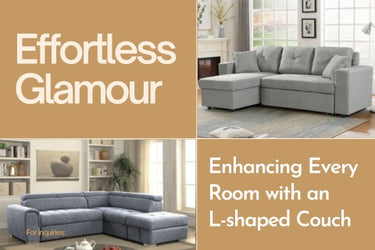 EFFORTLESS GLAMOUR: ENHANCING EVERY ROOM WITH AN L-SHAPED COUCH