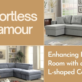 EFFORTLESS GLAMOUR: ENHANCING EVERY ROOM WITH AN L-SHAPED COUCH