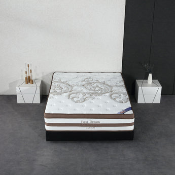 Soft/Plush Gel Memory Foam 5-Zone Pocket Spring BD28 Mattress