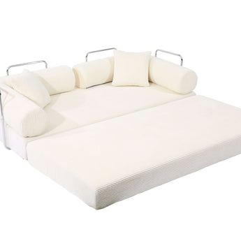 RAYMOND EH5102 3 Seater Compressed Sofa-Cream