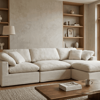 Cloud Modular 4 Seater Couch (including Ottoman)