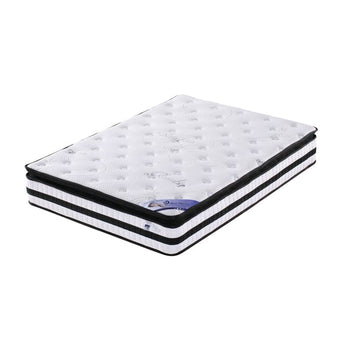 BD1713 Soft/Plush Pillow Top Pocket Spring Roll Up Mattress