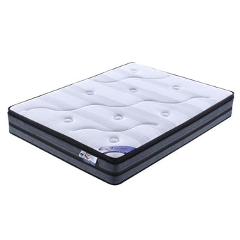 BD1904B Natural Latex + Coconut Pad + Pocket Spring Super Firm / Hard Mattress