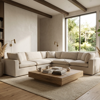 Cloud Modular 5 Seater L-Shape Couch