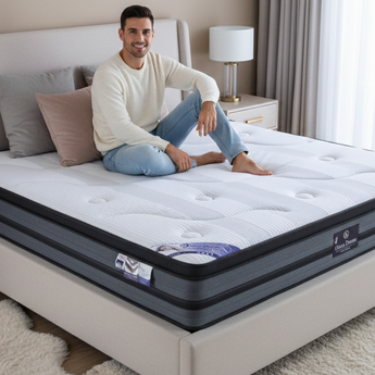 Natural Latex + Coconut Pad + Pocket Spring Super Firm / Hard Mattress BD1904B