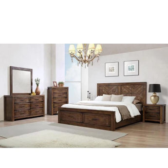 Riley Luxury Modern Timber Bed Suites with Storage