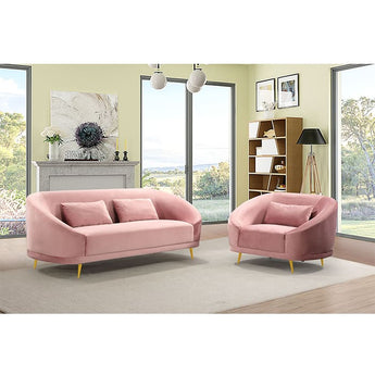 VENUS Velvet Fabric 1 Seater/3 Seater Sofa Set / Sofa Suite