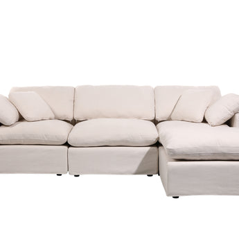 Cloud Modular 4 Seater Couch (including Ottoman)